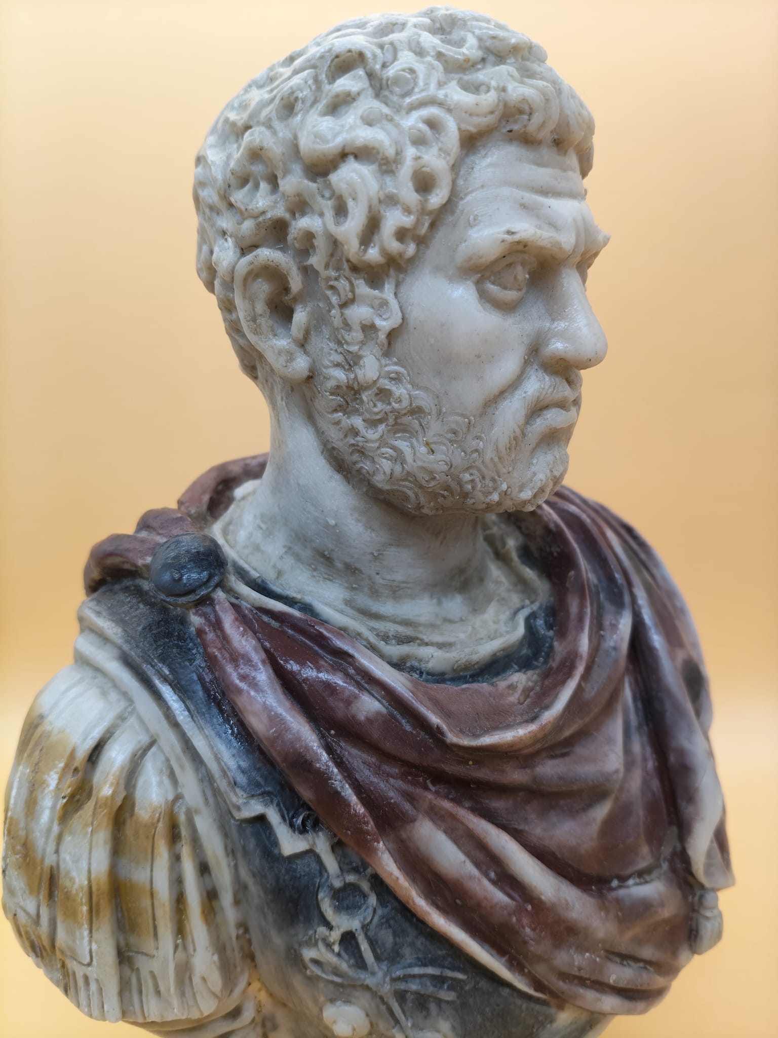 Busto romano de emperador Caracalla