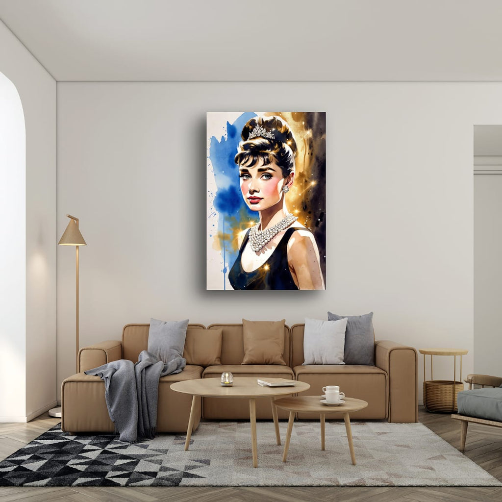 Timeless Beauty Wall Art | Elegant Fashion Inspired Canvas