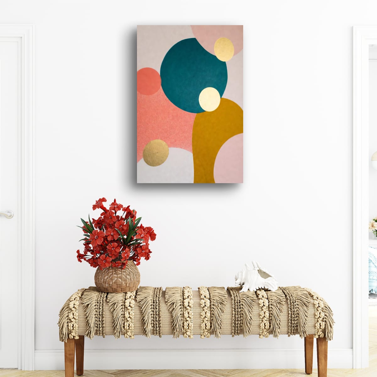 Contemporary Shape Composition | Modern Abstract Poster
