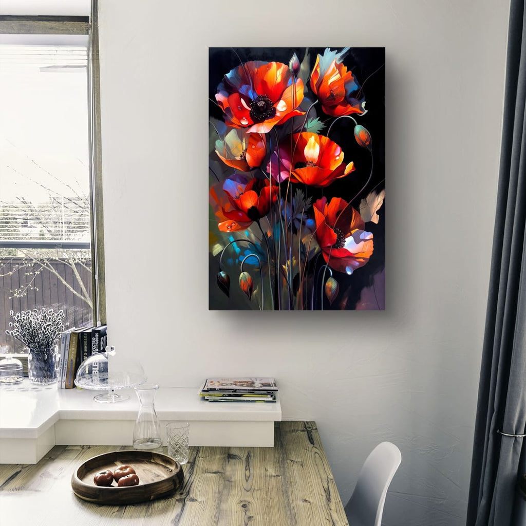 Elegant Botanical Canvas | Vibrant Floral Home Decor