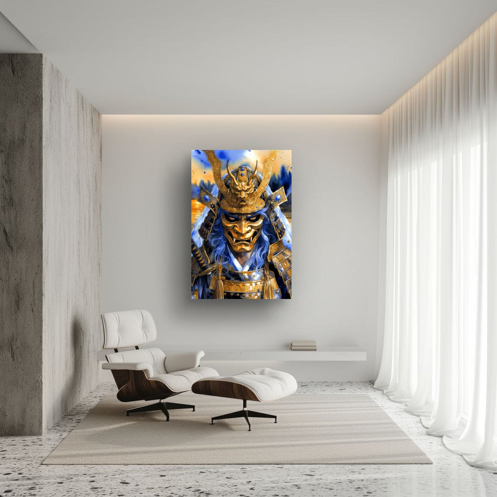 Oni Samurai Canvas Print | Mythic Japanese Wall Decor