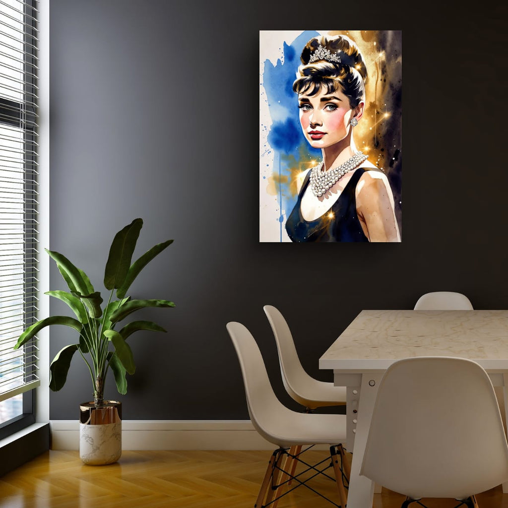 Classic Elegance Canvas Print | Vintage Glamour Wall Art