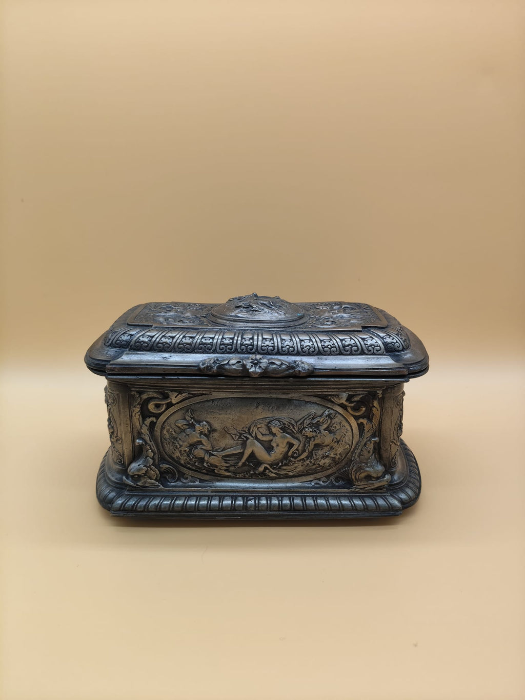 Classic Rococo Decorative Box | Vintage Collectible Accent