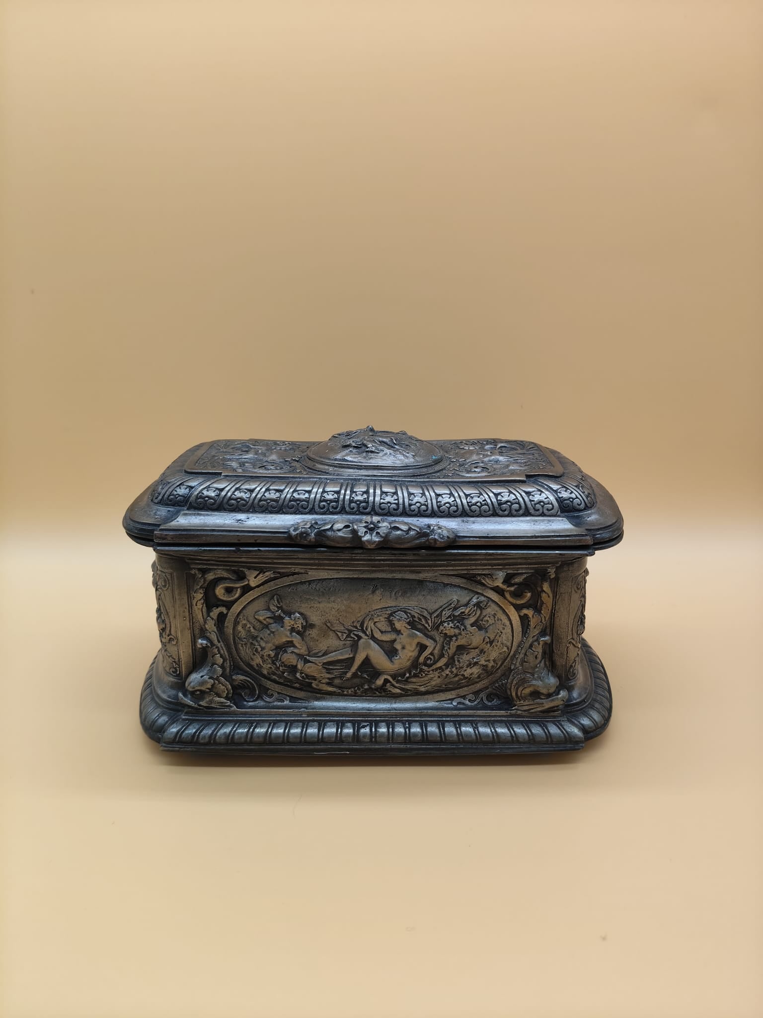 Classic Rococo Decorative Box | Vintage Collectible Accent